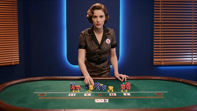Immersive Blackjack Live-Tisch mit professioneller Dealerin