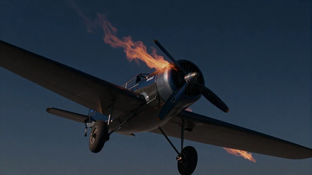 Aviator Crash Game mit Vintage-Flugzeug und steigendem Multiplikator