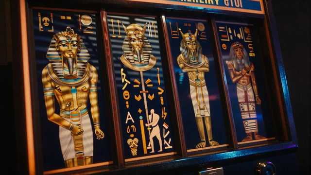 Book of Dead Slot mit &auml;gyptischen Symbolen im Noir-Stil - Play'n GO bei Martin Casino